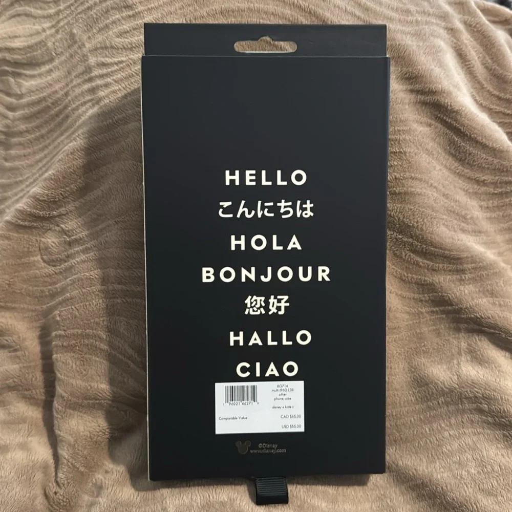 Kate Spade Red Disney iPhone 15 Pro Case